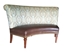 Picture of Round "Melissa" Banquette Wood Legs